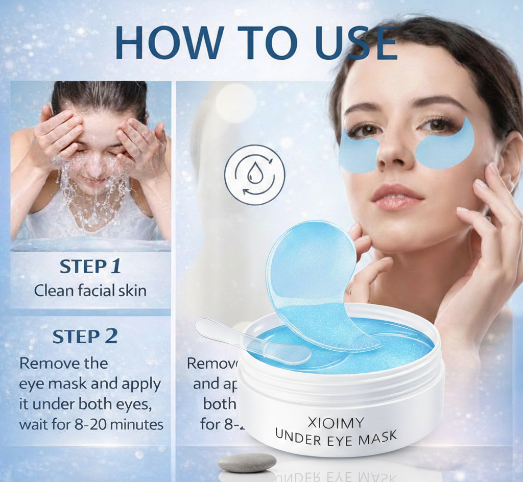 Collagen Eye Masks – Hydrating, Brightening & Anti-Puff Under-Eye Patches