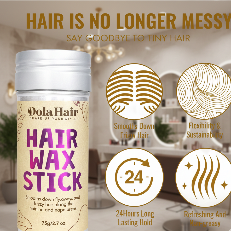 Professional Hair Wax Stick – Tames Flyaways, Baby Hairs & Frizz All Day