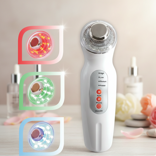 Photon Ultrasonic & Light Therapy Device – Salon-Level Skin Rejuvenation at Home