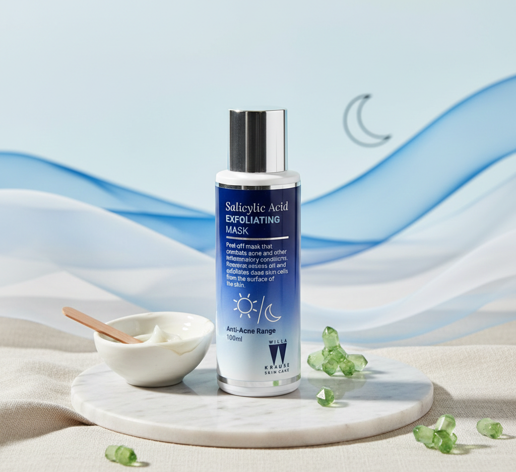 Salicylic Acid Exfoliating Mask – Peel-Off Formula to Deep-Clean Pores & Fight Acne