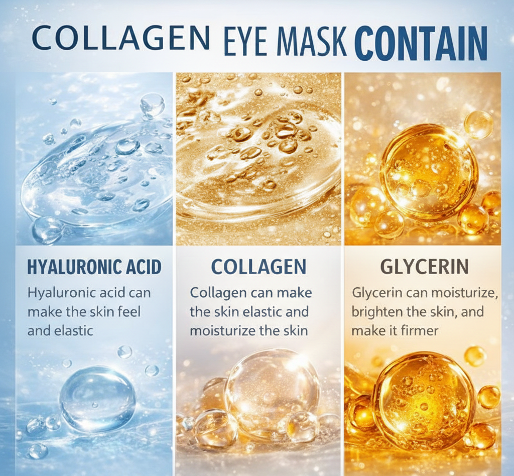 Collagen Eye Masks – Hydrating, Brightening & Anti-Puff Under-Eye Patches