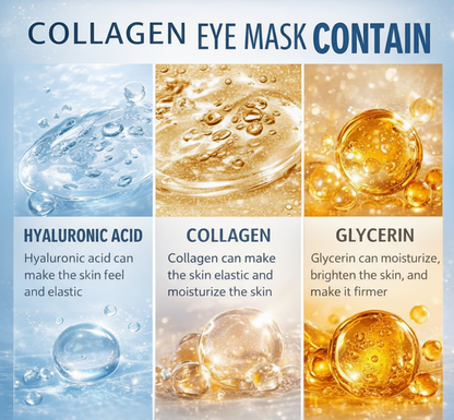 Collagen Eye Masks – Hydrating, Brightening & Anti-Puff Under-Eye Patches