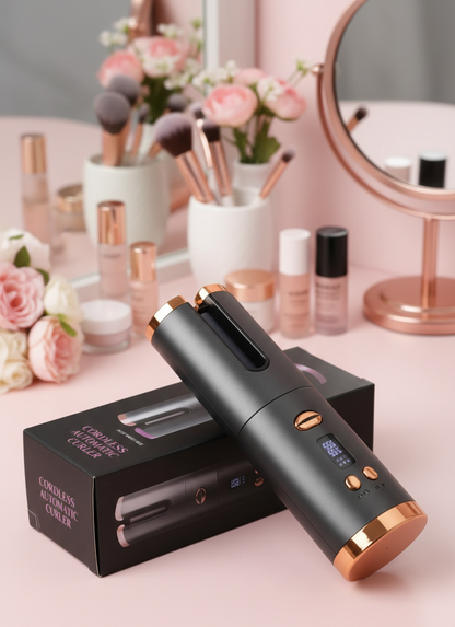 Cordless Automatic Hair Curler – Wireless, Tangle-Free Curls in Minutes