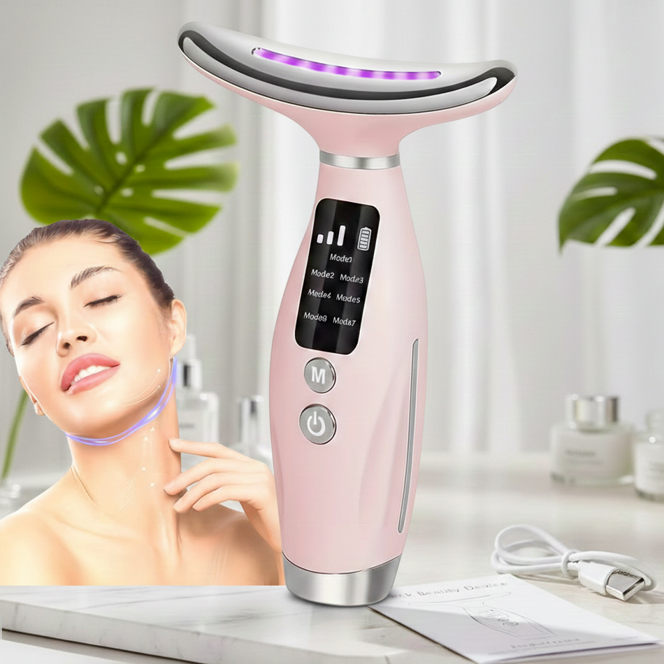 Facial & Neck Skincare Device – Comprehensive Anti-Aging Care