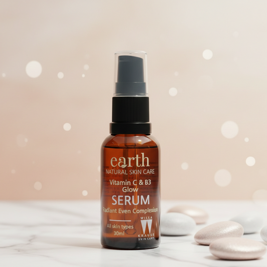 Earth Natural Skin Care – Brightening Antioxidant Serum for Radiant, Even Skin