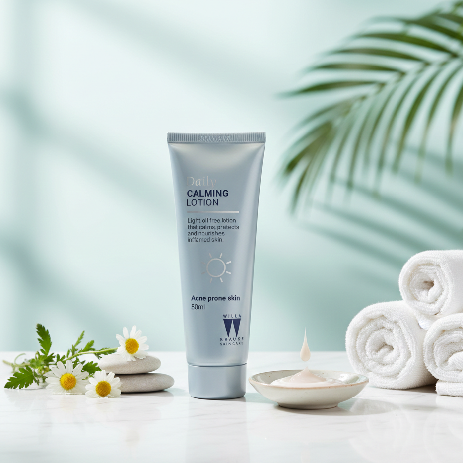 Anti-Acne Daily Calming Lotion – Gentle Redness Relief & Nourishing Moisture
