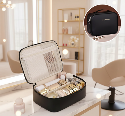 Beautiva Travel Storage Bag – PU Leather Cosmetic