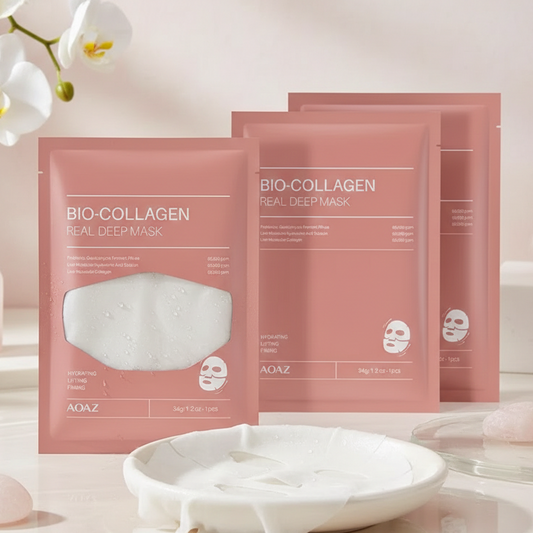 Bio-Collagen Sheet Masks – Deep Hydration & Firming